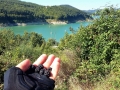 21_Si riparte ...con scorta di more sul lago di Montedoglio!
